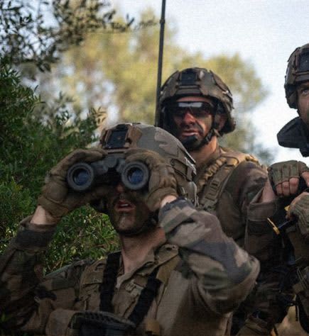 Officier sous contrat d'encadrement infanterie