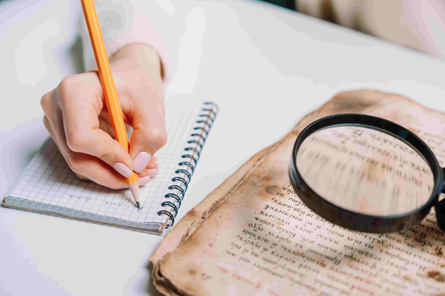 researcher-examines-antique-book-with-magnifying-g-2023-11-27-05-07-19-utc-compressed